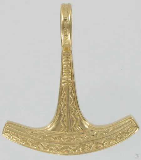 Riipus Torin vasara, korkeus 6,0cm, 585, paino 40,4g Vikt: 40,4 g
