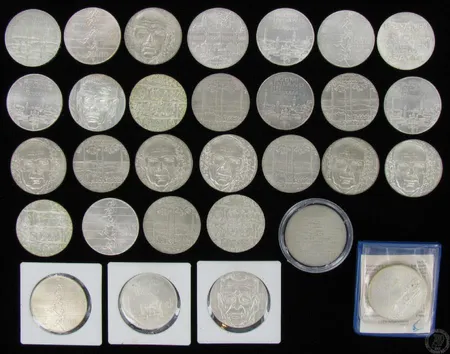 30 hopea juhlarahaa nimellisarvo 330,00mk, Suomi