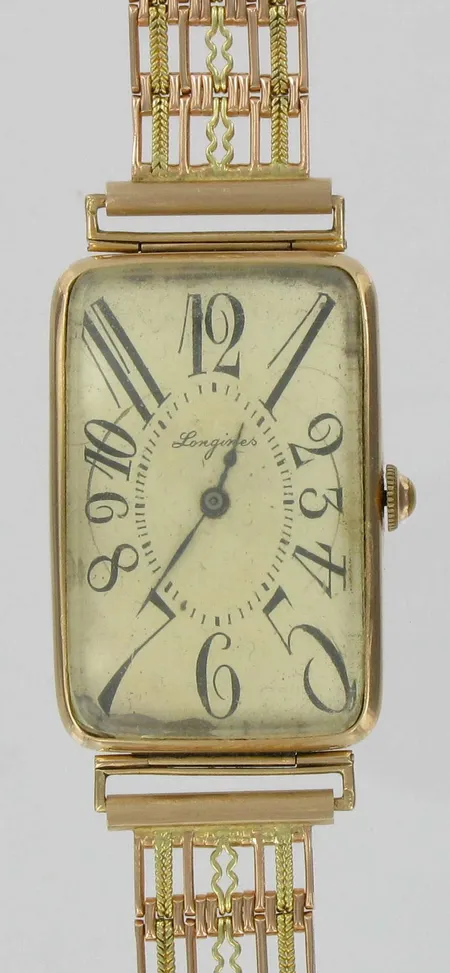 Miesten kultarannekello Longines, kaivertamaton, 585br, 71,9g Vikt: 71,9 g