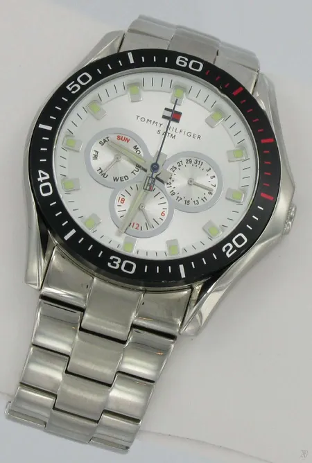 Miesten teräsrannekello Tommy Hilfiger, quartz, chronograph, kotelo
