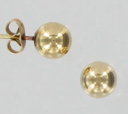 Korvakorut 585 paino 1,3g,  Ø 7,00mm Vikt: 1,3 g