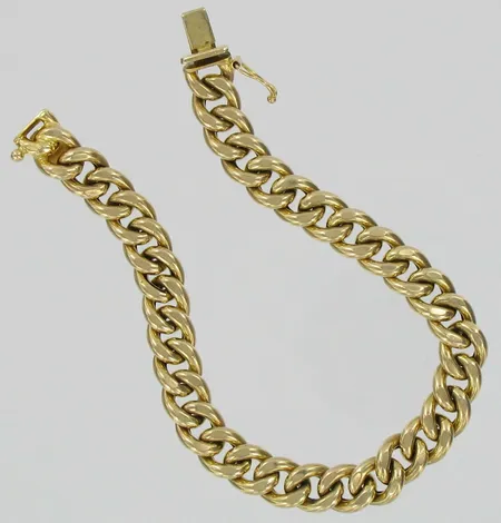 Panssariranneketju, pituus 19½, 585, paino 14,9g Vikt: 14,9 g