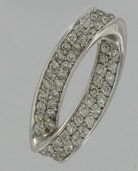 Timanttiriipus 54xn.0,01-0,02ct, 585, paino 5,1g Vikt: 5,1 g