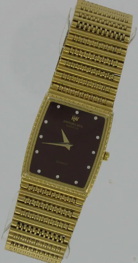 Miesten teräsrannekello Raymond Weil, lasissa pieni särö, quartz