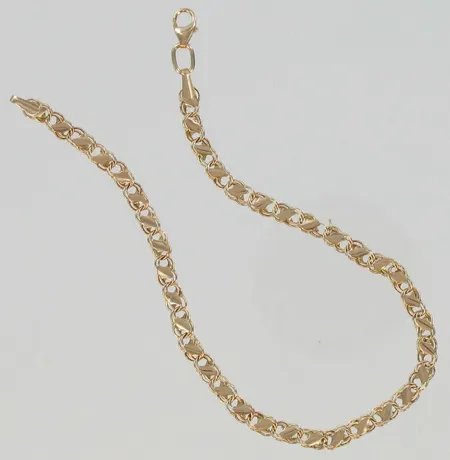 Ranneketju pituus 19cm, 585, paino 1,5g Vikt: 1,5 g