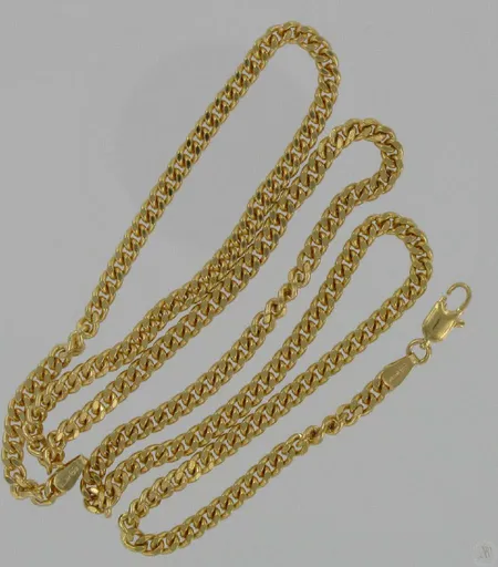 Panssarikaulaketju, pituus 51,0cm, 585, paino 17,4g Vikt: 17,4 g