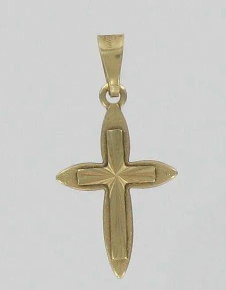 Ristiriipus, korkeus 1,5cm, 585, paino 0,8g Vikt: 0,8 g
