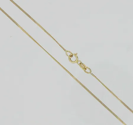 Panssarikaulaketju, pituus 45,0cm, 585, paino 1,2g Vikt: 1,2 g