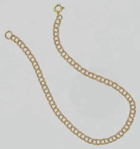 Bismarck ranneketju, pituus 18,5cm, 585, paino 2,5g Vikt: 2,5 g