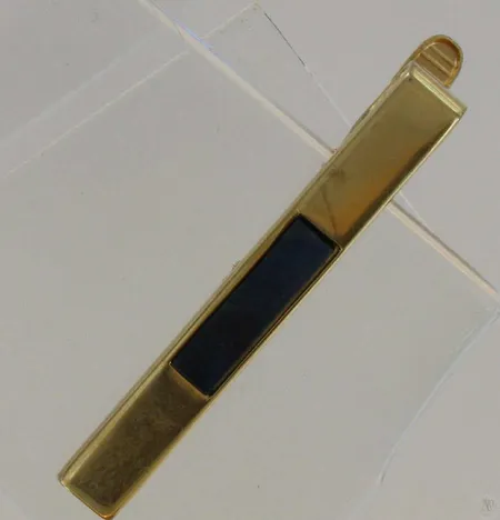 Solmionpidin kivellä, kaivertamaton, 585br, paino 3,4g Vikt: 3,4 g