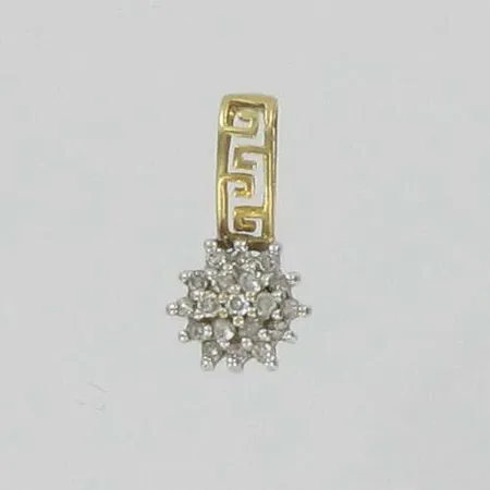 Timanttiriipus 19xn.0.005ct, korkeus 1,3cm, 750, paino 0,6g Vikt: 0,6 g