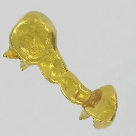Hammaskultaa, 750, paino 4,9g Vikt: 4,9 g
