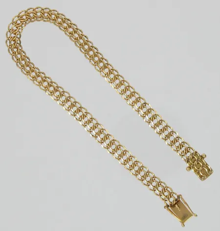 Ranneketju, pituus 19,5cm, 585, paino 9,0g Vikt: 9   g