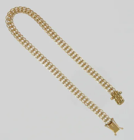 Ranneketju, pituus 19,0cm, 585, paino 5,6g Vikt: 5,6 g