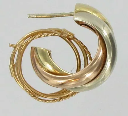 Romukultaa, 585, paino 2,5g Vikt: 2,5 g