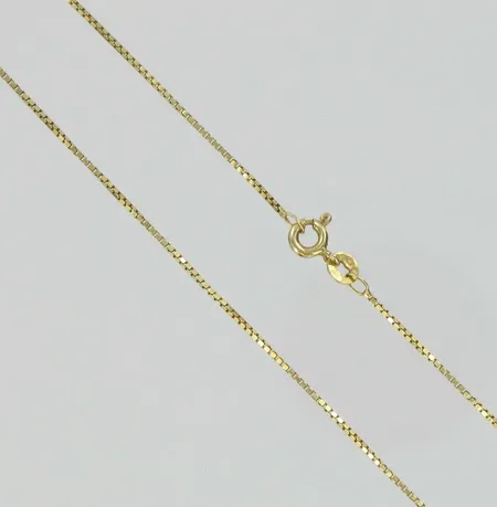 Venetsiakaulaketju, pituus 40,0cm, 585, paino 2,5g Vikt: 2,5 g