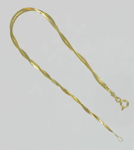Ranneketju, pituus 18,0cm, 585, paino 1,0g Vikt: 1   g