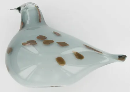 Lasilintu signeeraus O. Toikka Nuutajärvi, korkeus n.12cm