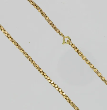 Kaulaketju, pituus 50,0cm, 585, paino 9,1g Vikt: 9,1 g