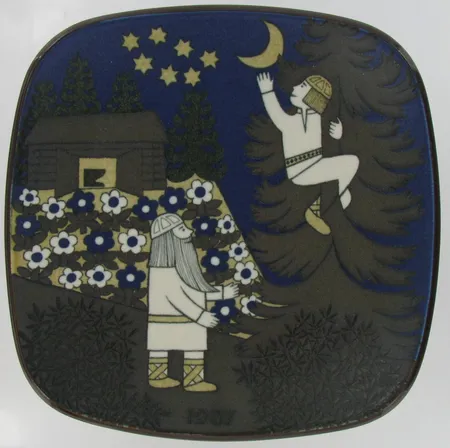 Vuosilautanen Arabia 1987 design R. Uosikkinen
Ainoastaan nouto myymälästä!