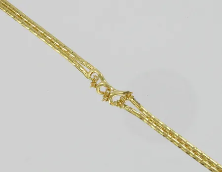 Rannekoru, kivet puuttuu, pituus n.18,0cm, 585, paino 7,6g Vikt: 7,6 g