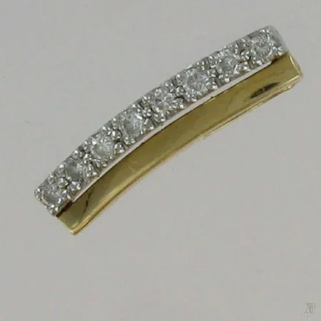Timanttiriipus 8xn.0,01ct, 750, paino 0,9g Vikt: 0,9 g