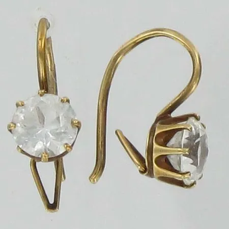 Kivikorvakorut, 585br, paino 1,5g Vikt: 1,5 g