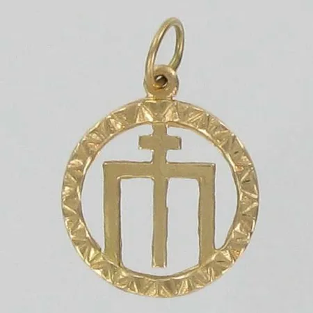 Riipus, korkeus 2,1cm, 585, paino 0,6g Vikt: 0,6 g