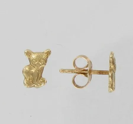 Korvakorut, 585, paino 0,6g Vikt: 0,6 g