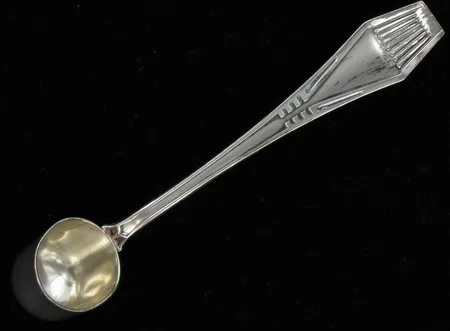 Suolalusikka Suomi-sarja, kaivertamaton, 813, paino 11,5g, Vikt: 11,5 g