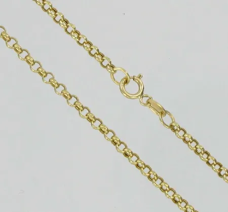 Papukaulaketju, pituus 46cm, 750, paino 1,8g Vikt: 1,8 g