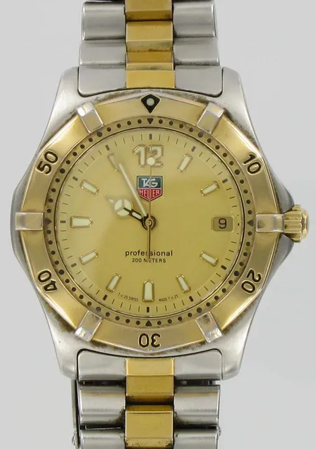 Miesten teräsrannekello Tag heuer professional, quartz, kulumia