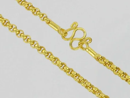 Papukaulaketju, pituus 34,0cm, 965, paino 7,6g Vikt: 7,6 g