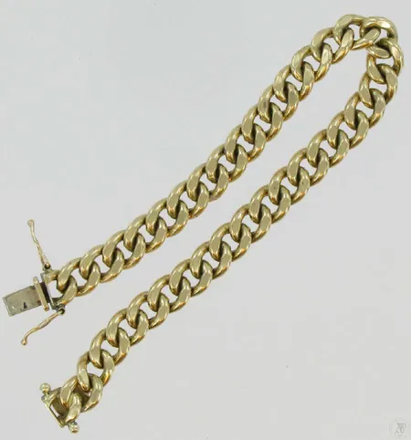 Panssariranneketju, pituus 19,0cm, 585, paino 12,6g Vikt: 12,6 g